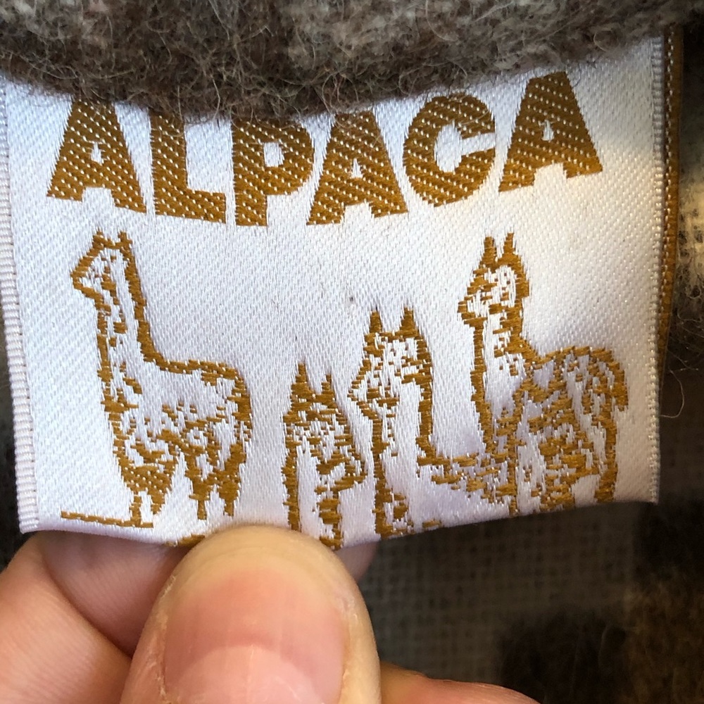 100% Alpaca Aztec Button Front Jacket - image 2